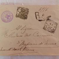 BUSTA DA IST. ANTIRABICO BO A MAGLIANO DI TENNA