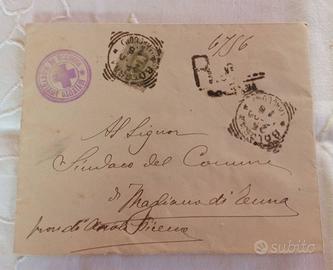 BUSTA DA IST. ANTIRABICO BO A MAGLIANO DI TENNA