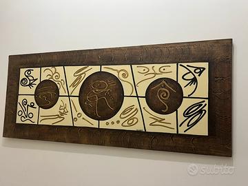 Quadri Originali Taìno acqistati a  Santo Domingo