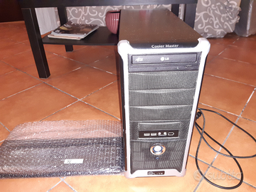 PC fisso Coler Master Lg Élite e Monitor ASUS