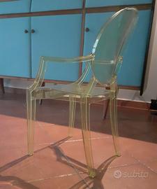 Kartell lou lou ghost design Philippe Stark