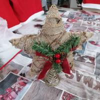 Puntale a forma di stella in Juta