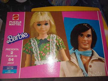 puzzle  mattel" barbie" 