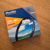 Filtro Phottix Polarizzatore Circolare CPL Slim 52