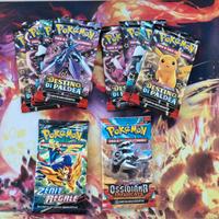 10 Bustine Pokémon  RICHIUSE +  GOD PACK ESCLUSIVO
