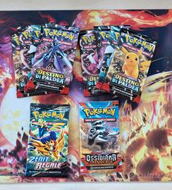 10 Bustine Pokémon  RICHIUSE +  GOD PACK ESCLUSIVO