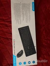 TASTIERA+MOUSE CON FILO NUOVI