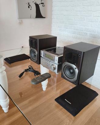 Stereo Micro Hi-Fi Panasonic SA-PM03 CD AUX OTTICA