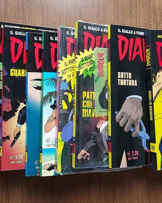 Fumetto Diabolik Inedito Anno XLII e XLIII