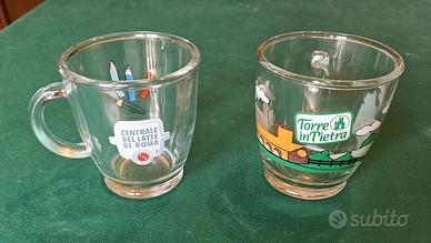 Bicchieri Torre in Pietra e Centrale del Latte
