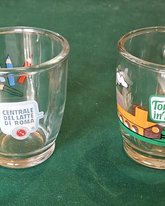 Bicchieri Torre in Pietra e Centrale del Latte