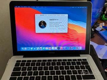 macbook pro 13 pollici 8gb ram dd3 500gb big sur