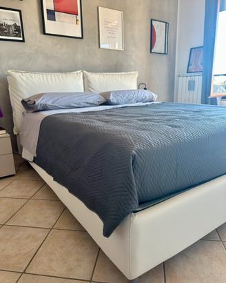 Letto matrimoniale contenitore