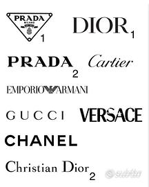 Logo adesivo per occhiali da vista: “varie marche”