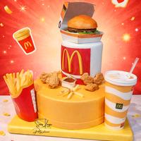 torta scenografica Mc donald s