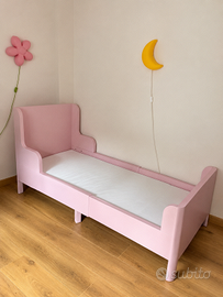 letto allungabile con materasso singolo
