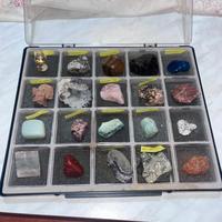 Collezione pietre e minerali