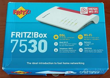MODEM ROUTER FRITZ BOX 7530 FTTC Praticament Nuovo