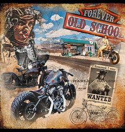 Stampa d'autore Harley Davidson 