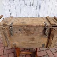 Cassa in legno militare