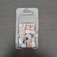 Kit connettori elettrici rapidi tipo Wago – 30 pez
