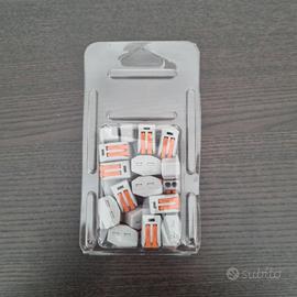 Kit connettori elettrici rapidi tipo Wago – 30 pez