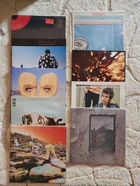 Lotto 9 Vinili Classic Rock & Prog (Pink Floyd, Le