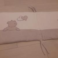 Paracolpi lettino con orsetti imbottito Erbesi
