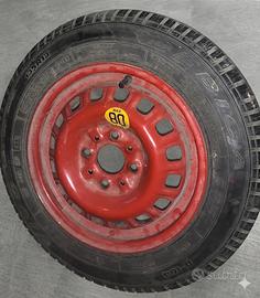 Ruotino di scorta 135/80 R13 Ideale Gruppo Fiat