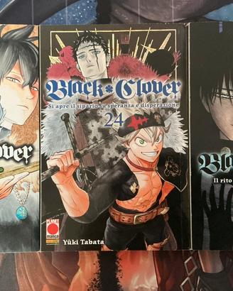 Manga Black Clover vol. 1 + 24 +27