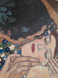 quadro pannello Bacio Klimt