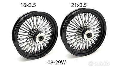 08-29W COPPIA RUOTE 16X3.5-21X3.5