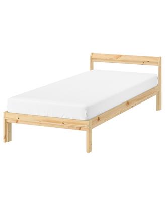 letto singolo legno pino IKEA 