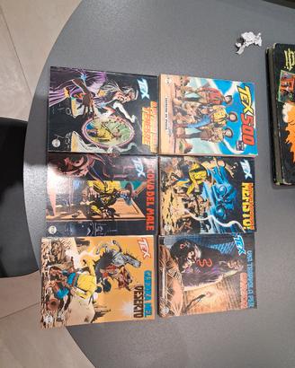FUMETTI TEX dal n° 500 al 505