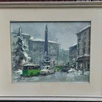 quadro a olio di Tabacci Mario 1919/2011
