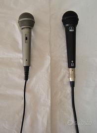 Coppia Microfoni Audio Technica AT832 + AKG L170MM