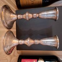 Candelabri antichi argento sterling 925