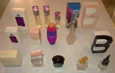 Bottiglie di profumi vuote delle migliori marche
