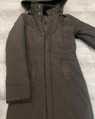 Giaccone Woolrich donna marrone