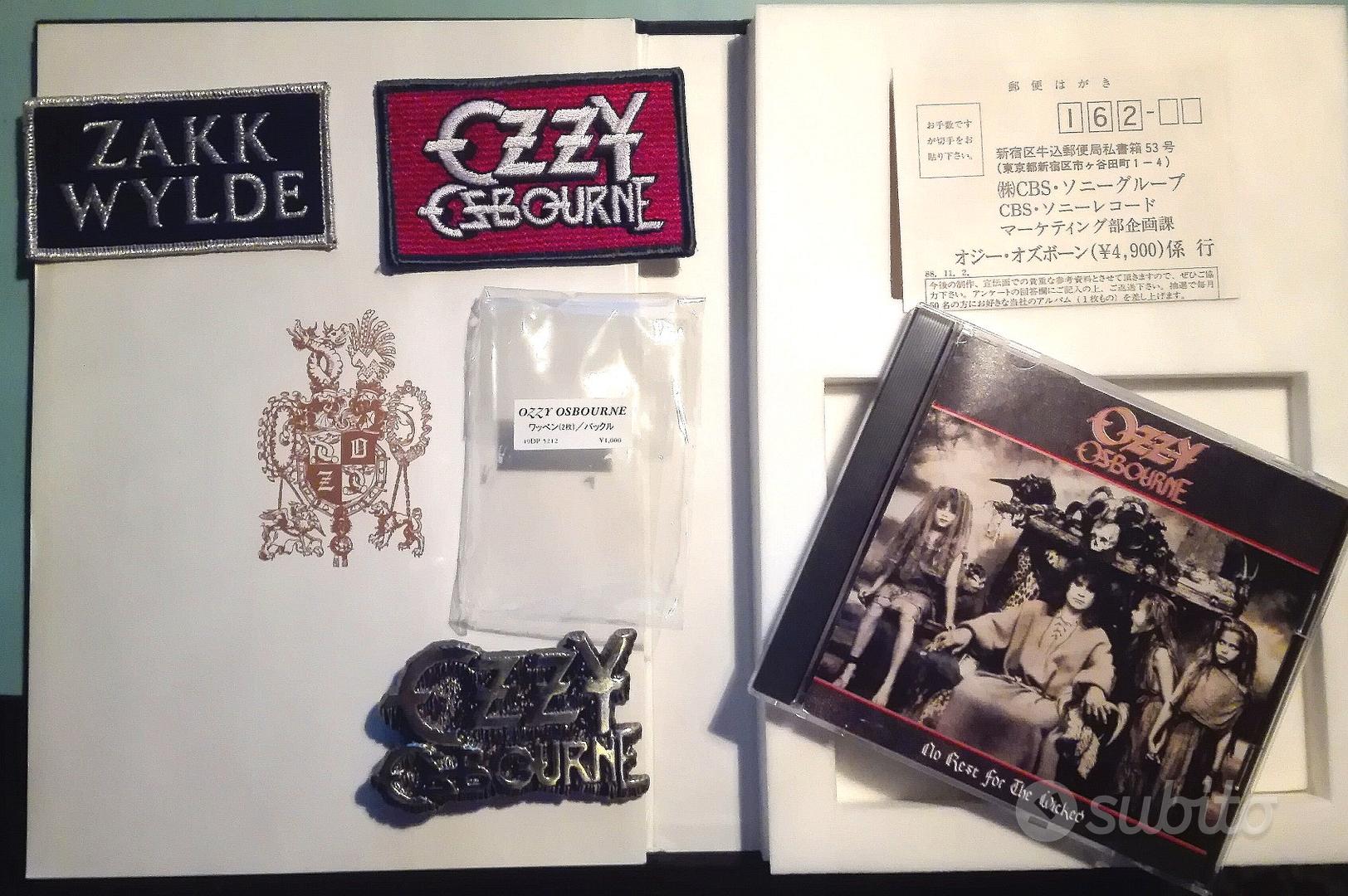 日本発売のみの激レアBOX Ozzy Osbourne Bible of Ozz Ozzy Osbourne Bible Of Ozz Japanese box set (155195)
