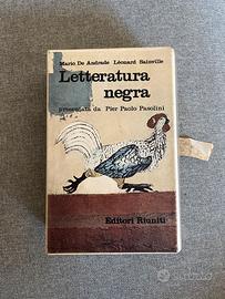 Letteratura negra, libro raro.