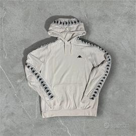 Felpa con cappuccio Kappa Bianca