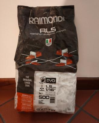 distanziatori RLS mm 1,5 autolivellanti 