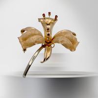 spilla deco oro rose 18 kt 1920