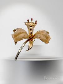 spilla deco oro rose 18 kt 1920
