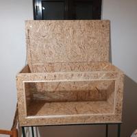 terrario nuovo mai usato 100x50x50