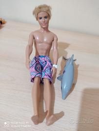 marito di Barbie con delfino 