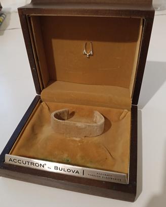 Scatola BULOVA ACCUTRON anni 60/70