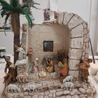 Presepe artistico completo