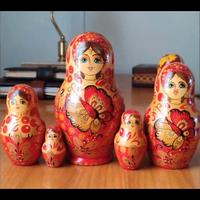 Matrioska originale russa 